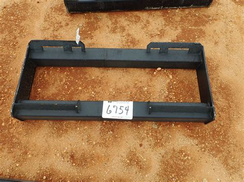 skid steer quick attach plate plans|heavy duty skid steer plate.